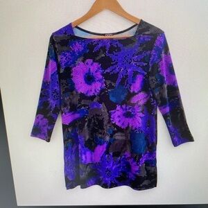 Floral Patterned Women's Top